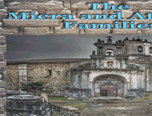 Tablet Screenshot of mierafamily.net